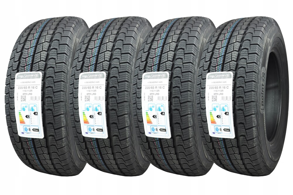 Шина POINT S 235/65R16C 115/113R 4 SEASONS VAN 8PR